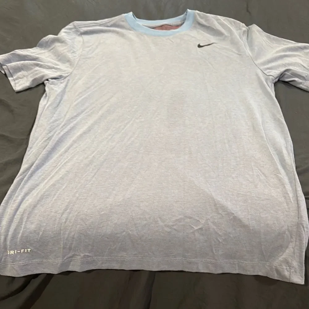 Nike Dri-FIT Men's Light Blue Shirt